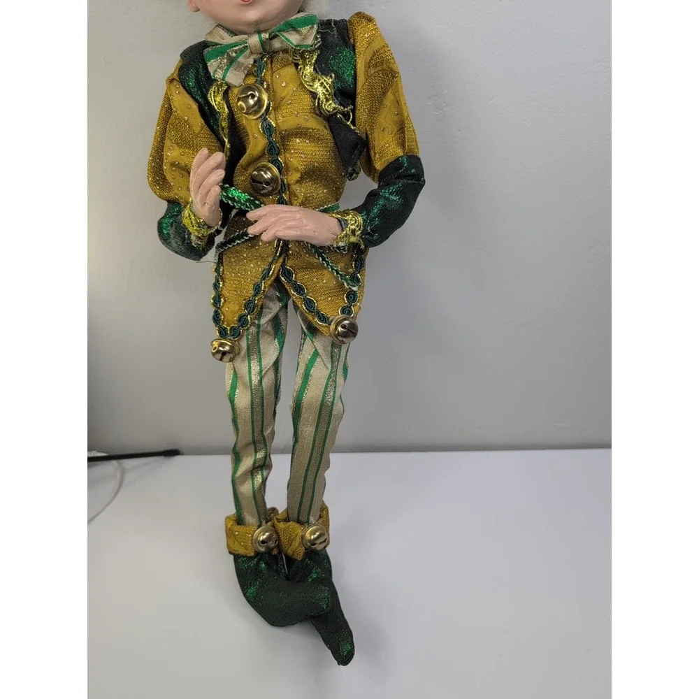 Elf PIXIE DOLL FARIES Christmas Poseable Elf Wire‎ Frame 22
